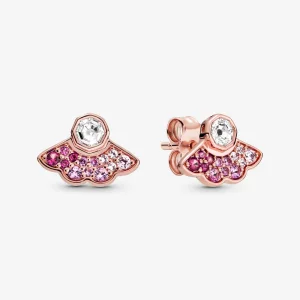 (imagem para) Brincos Petit Fã Rosa Pandora Rose - 288194C01