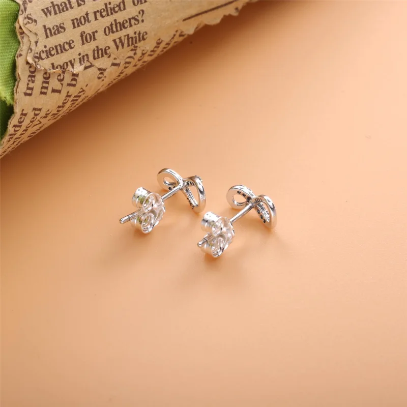 (imagem para) Brincos Sparkling Infinity Pandora - 298820C01 - Visualizar 4