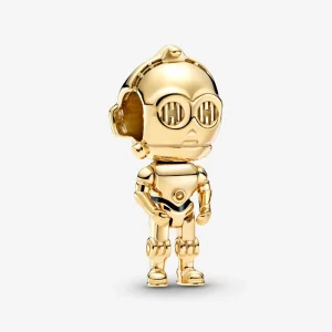 Charm C-3PO Star Wars Pandora - 769244C01 (imagem para) Charm C-3PO Star Wars Pandora - 769244C01
