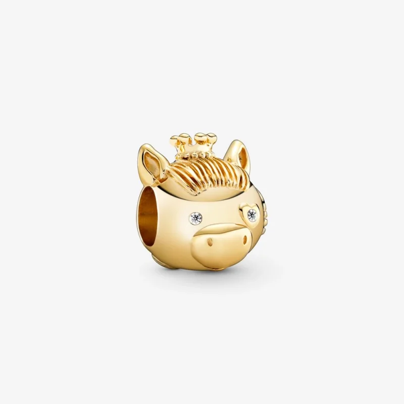 (imagem para) Charm Cavalo Do Zodíaco Brilhante Pandora Shine - 768593C01
