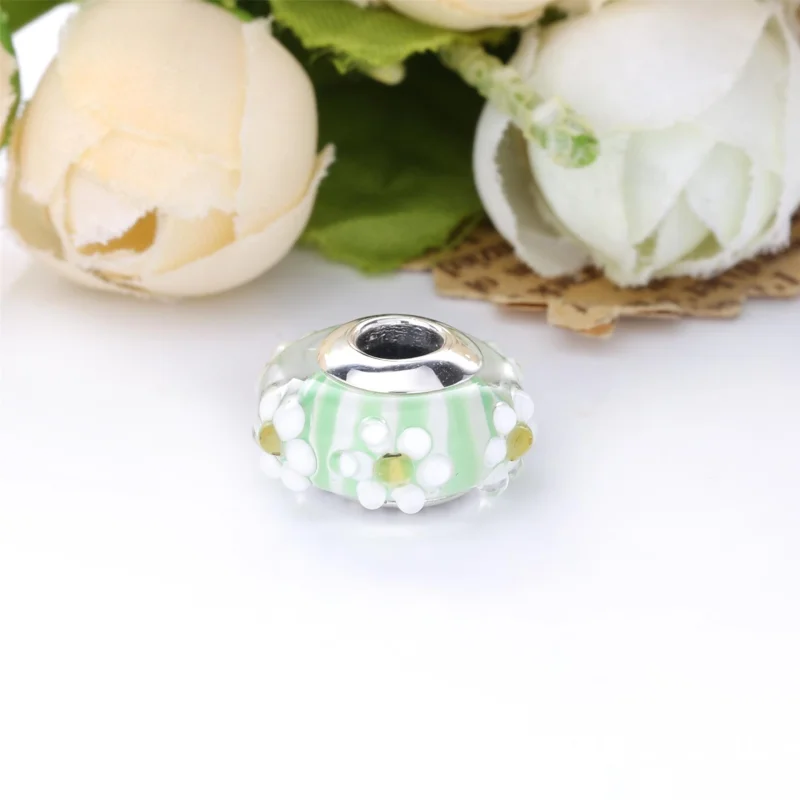 (imagem para) Charm Margarida Glass Murano Pandora - 798798C00 - Visualizar 4
