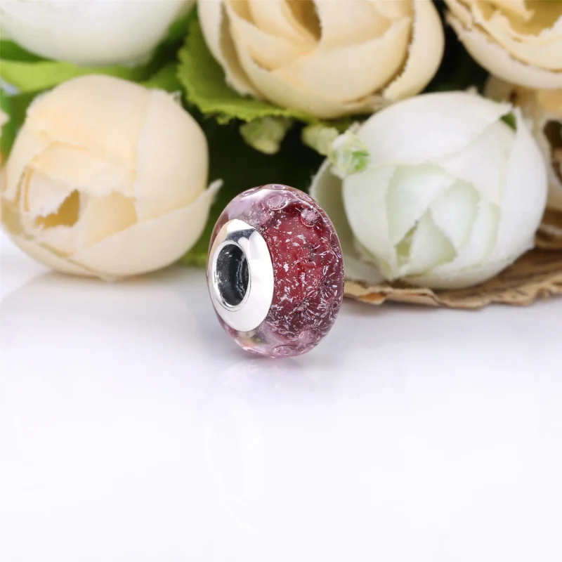 (imagem para) Charm Murano Ondas - Pink - 798872C00 - Visualizar 2