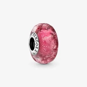 Charm Murano Ondas - Pink - 798872C00 (imagem para) Charm Murano Ondas - Pink - 798872C00