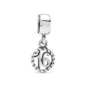 (imagem para) Charm Pendente 16º Aniversário Pandora - 790494
