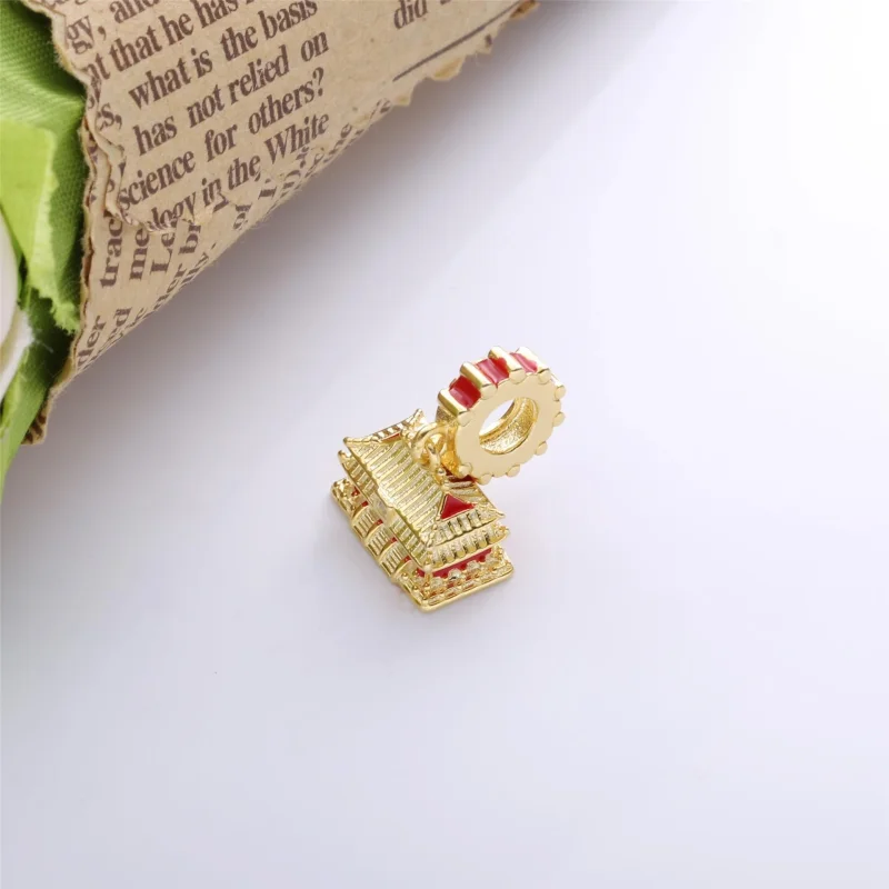 (imagem para) Charm Pendente A Cidade Proibida Pandora Shine - 768921C01 - Visualizar 4