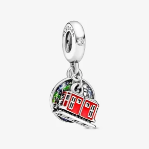 (imagem para) Charm Pendente Bonde do Pico de Hong Kong Pandora - 798926C01