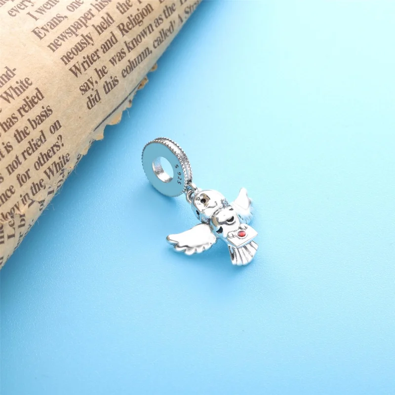(imagem para) Charm Pendente Coruja Edwiges - Harry Potter - 799123C01 - Visualizar 2