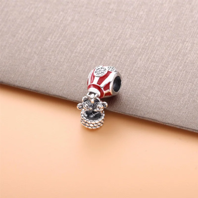 (imagem para) Charm Pendente Disney, Balão de ar quente do verdadeiro amor Pandora - PD00209-1 - Visualizar 4