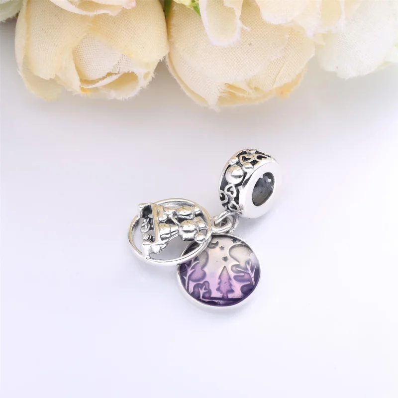 (imagem para) Charm Pendente Disney Felizes Para Sempre - 798866C01 - Visualizar 2