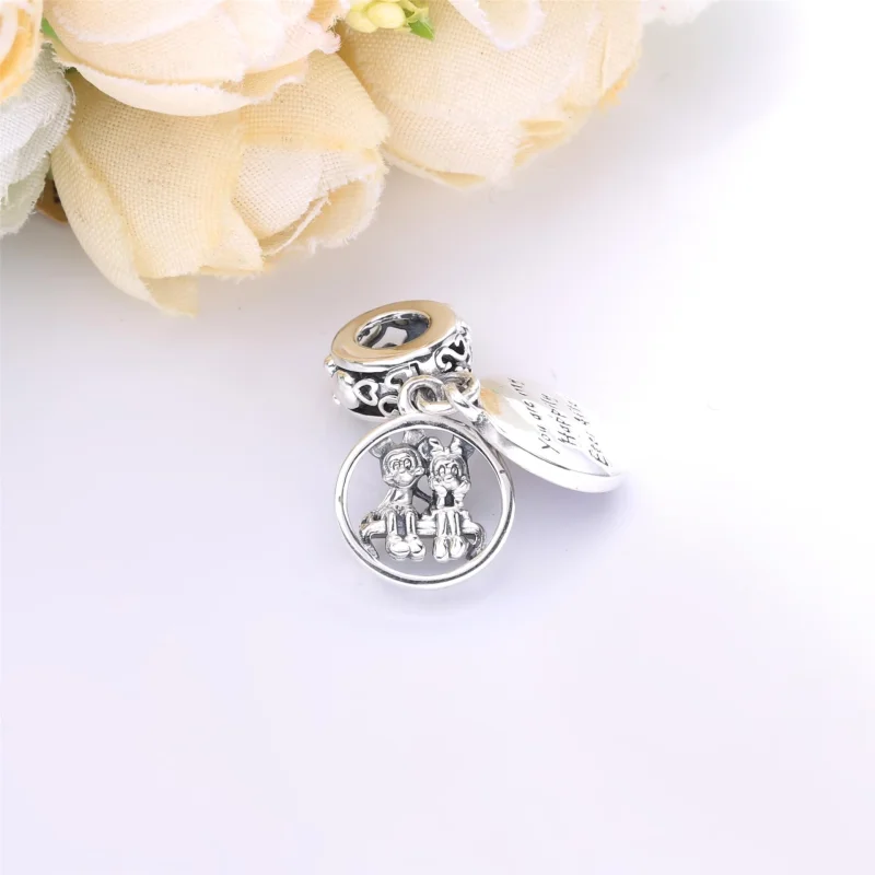 (imagem para) Charm Pendente Disney Felizes Para Sempre - 798866C01 - Visualizar 4