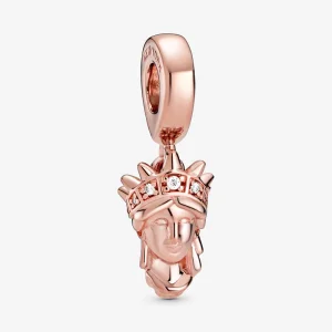 (imagem para) Charm Pendente Estátua da Liberdade de Nova Iorque Pandora Rose - 788989C01