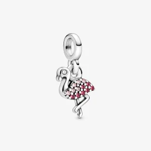 Charm Pendente Meu Flamingo Rosa Pandora - 798982C01 (imagem para) Charm Pendente Meu Flamingo Rosa Pandora - 798982C01