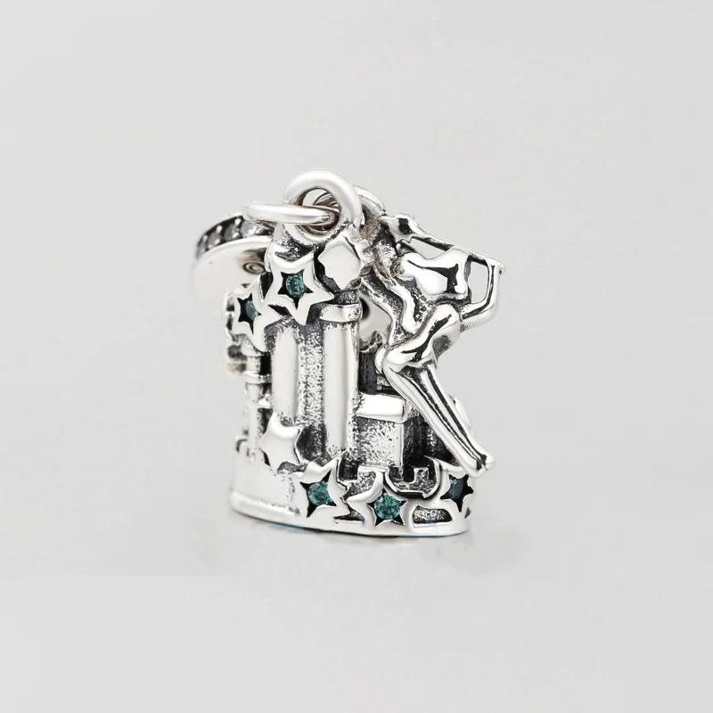 (imagem para) Charm Pendente Pandora Disney Park Tinker Bell & Castle Pandora - 798856C01 - Visualizar 3