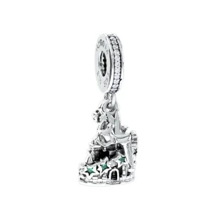 (imagem para) Charm Pendente Pandora Disney Park Tinker Bell & Castle Pandora - 798856C01