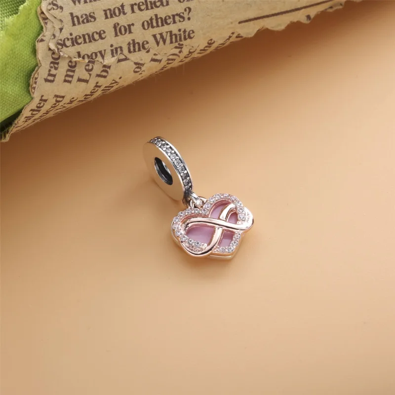 (imagem para) Charm Pendente Pandora Rose™ Família Para Sempre - 788878C01 - Visualizar 3
