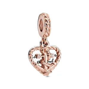 (imagem para) Charm Pendente Pandora Rose™ Âncora - Pandora Ocean