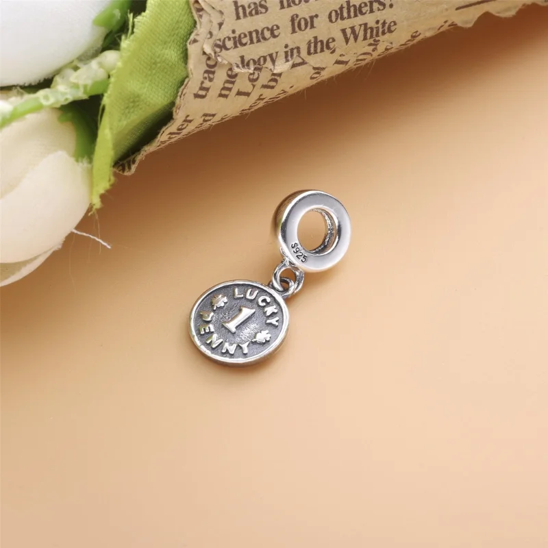 (imagem para) Charm Pendente Penny da Sorte Pandora - 791298 - Visualizar 2