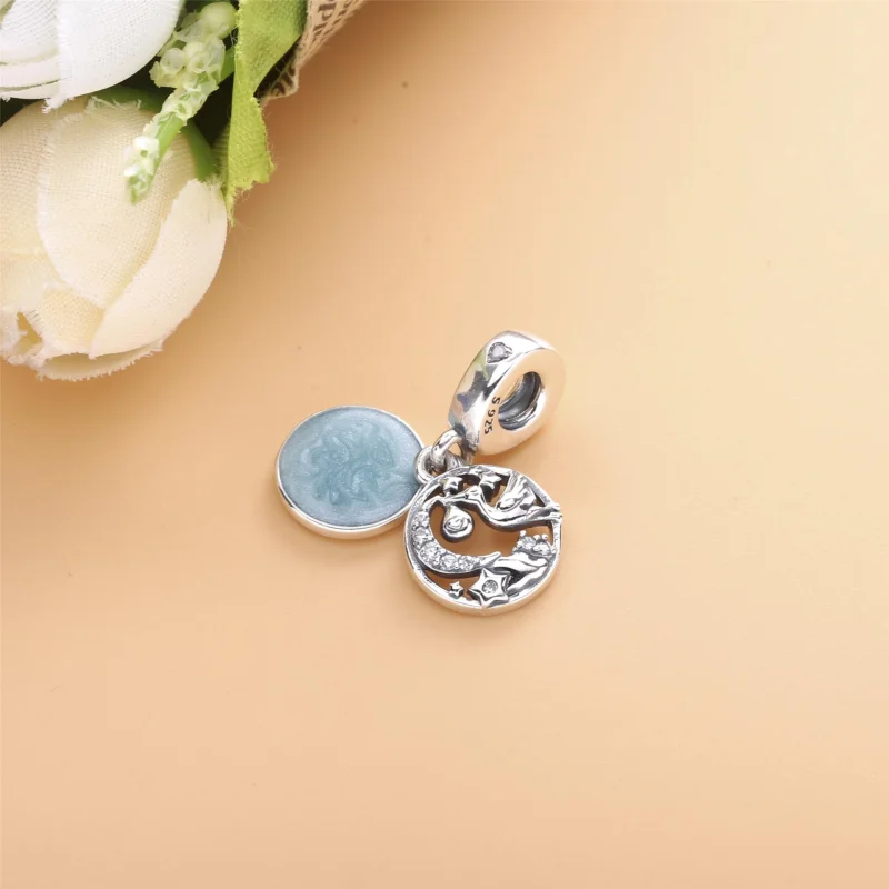 (imagem para) Charm Pendente Presente Da Cegonha - 798895C01 - Visualizar 3