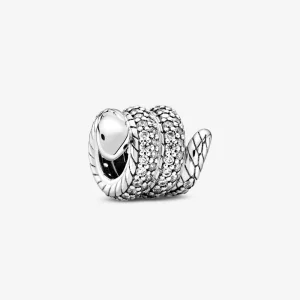(imagem para) Charm Serpente Enrolada Brilhante Pandora - 799099C01