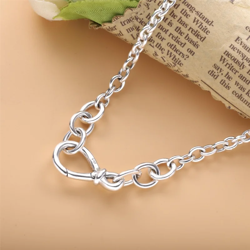 (imagem para) Colar Nó infinito volumoso Pandora - 398902C00 - Visualizar 2