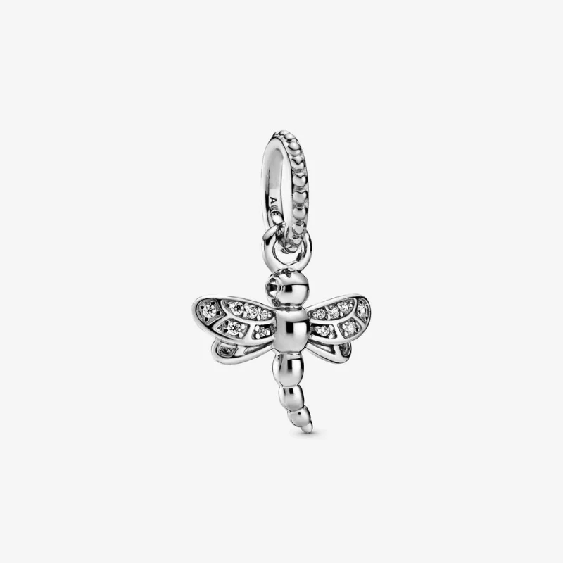(imagem para) Pendente Libélula cintilante Pandora Rose - 388803C02