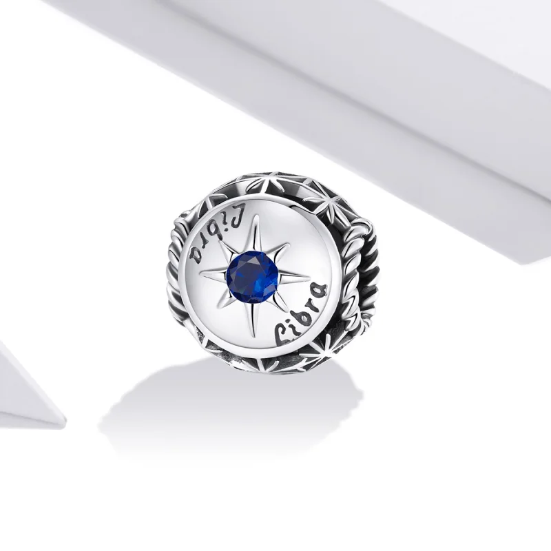 (imagem para) Charm Libra brilhante estilo Pandora - SCC1725-8 - Visualizar 2