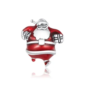 Charm Papai Noel life Pandora - SCC1664 (imagem para) Charm Papai Noel life Pandora - SCC1664