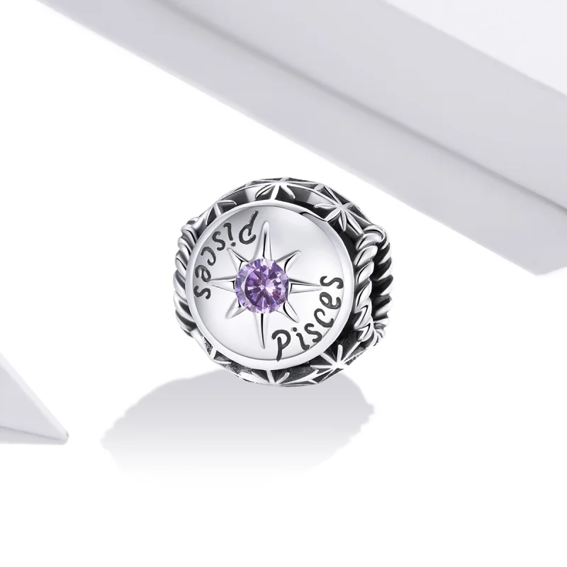 (imagem para) Charm Pisces Brilhantes estilo Pandora - SCC1725-12 - Visualizar 2