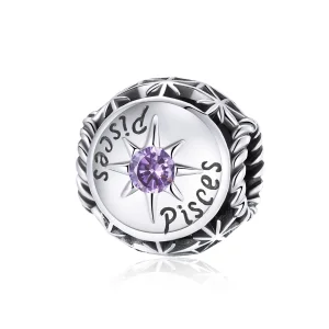 (imagem para) Charm Pisces Brilhantes estilo Pandora - SCC1725-12
