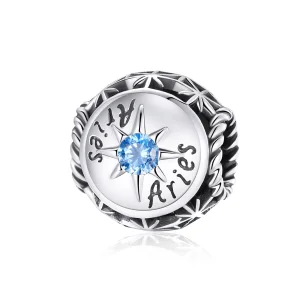 (imagem para) Charm Áries brilhante estilo Pandora - SCC1725-1