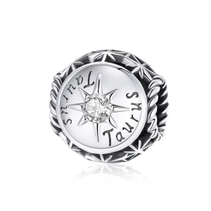 (imagem para) Charm Touro Brilhante estilo Pandora - SCC1725-2