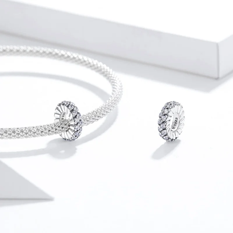 (imagem para) Separador Inverno Brilhante estilo Pandora - SCC1648 - Visualizar 4