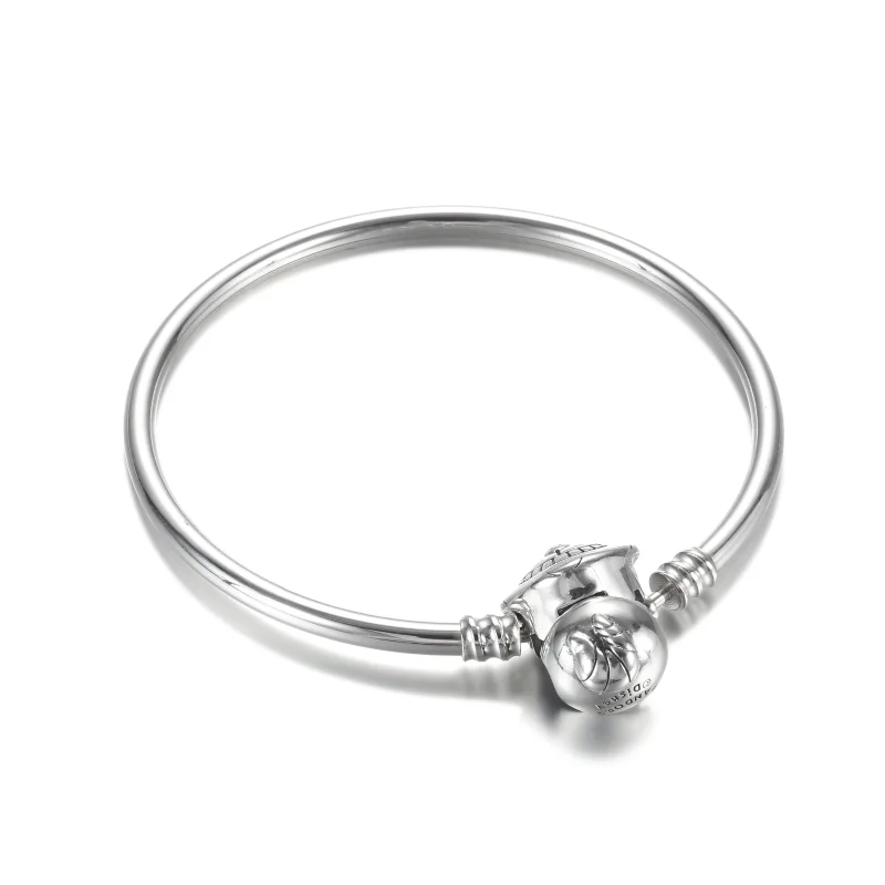 (imagem para) Bracelete Rígido Pandora Moments - Alice No País Das Maravilhas Pandora - 599343 - Visualizar 5