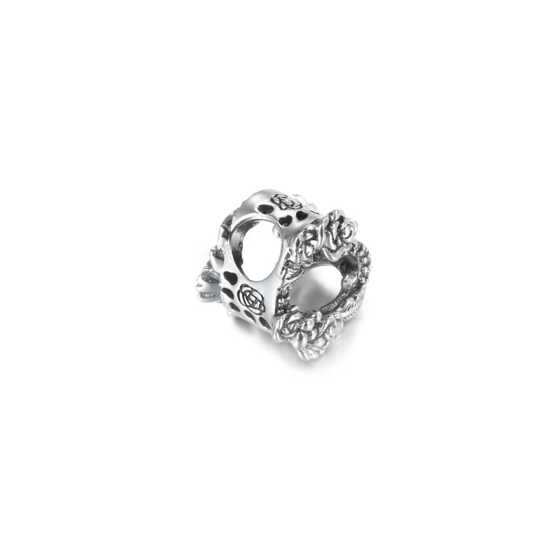 (imagem para) Charm Coração Aberto E Rosas - 799281C01 - Visualizar 3
