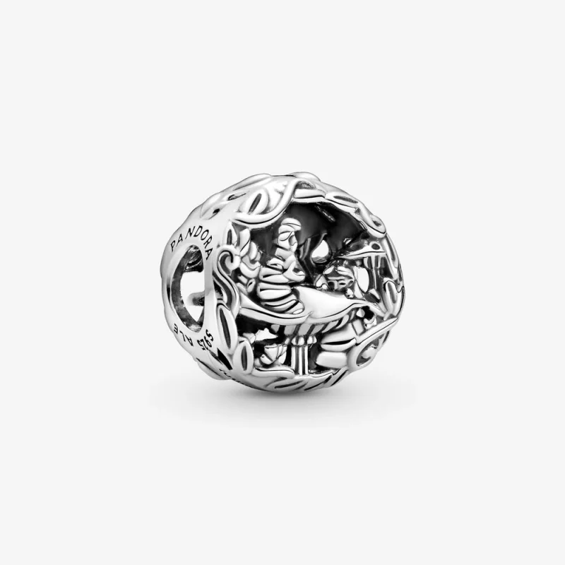 (imagem para) Charm Gato De Cheshire E Lagarta Absolem - Alice No País Das Maravilha - 799361C00
