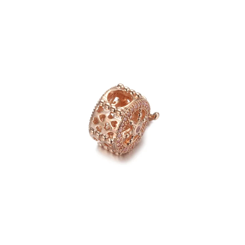 (imagem para) Charm Navios Helm ALE MET Pandora Rosa - 789017C01 - Visualizar 4