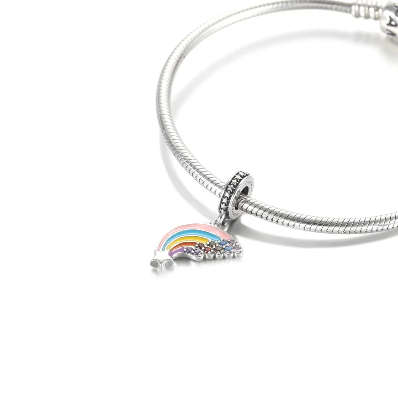 (imagem para) Charm Pendente Arco-Íris Colorido - 799351C01 - Visualizar 5