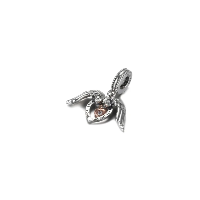 (imagem para) Charm Pendente Asas De Anjo Pandora Club 2021 - 789296C01 - Visualizar 2
