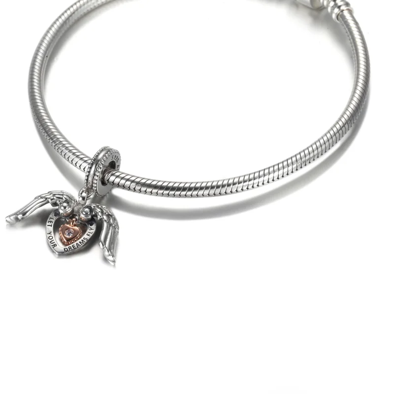 (imagem para) Charm Pendente Asas De Anjo Pandora Club 2021 - 789296C01 - Visualizar 5