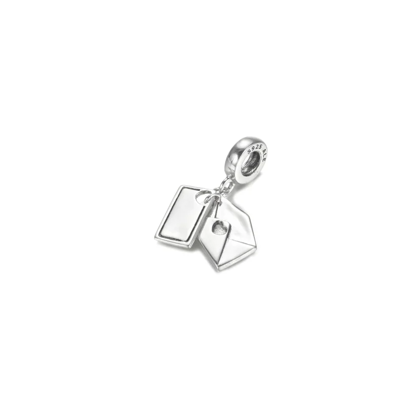 (imagem para) Charm Pendente Carta e Envelope gravura Pandora - 799274C00 - Visualizar 2