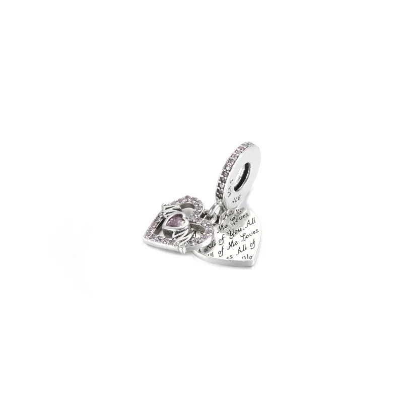 (imagem para) Charm Pendente Coracao E Mamae Pandora - 799402C01 - Visualizar 2