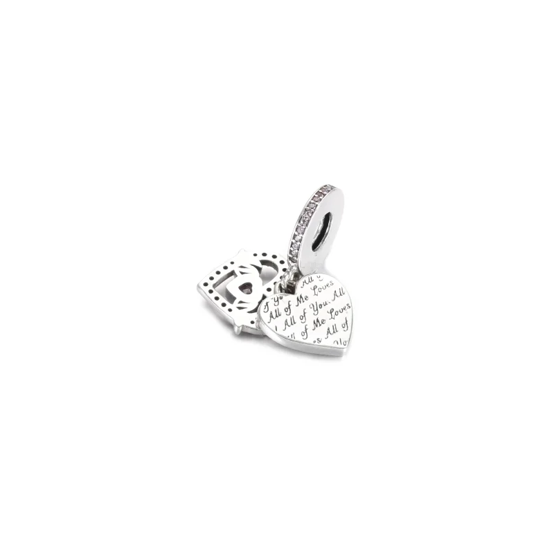 (imagem para) Charm Pendente Coracao E Mamae Pandora - 799402C01 - Visualizar 4
