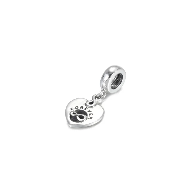 (imagem para) Charm Pendente Coração Amigas Para Sempre - 799294C01 - Visualizar 3