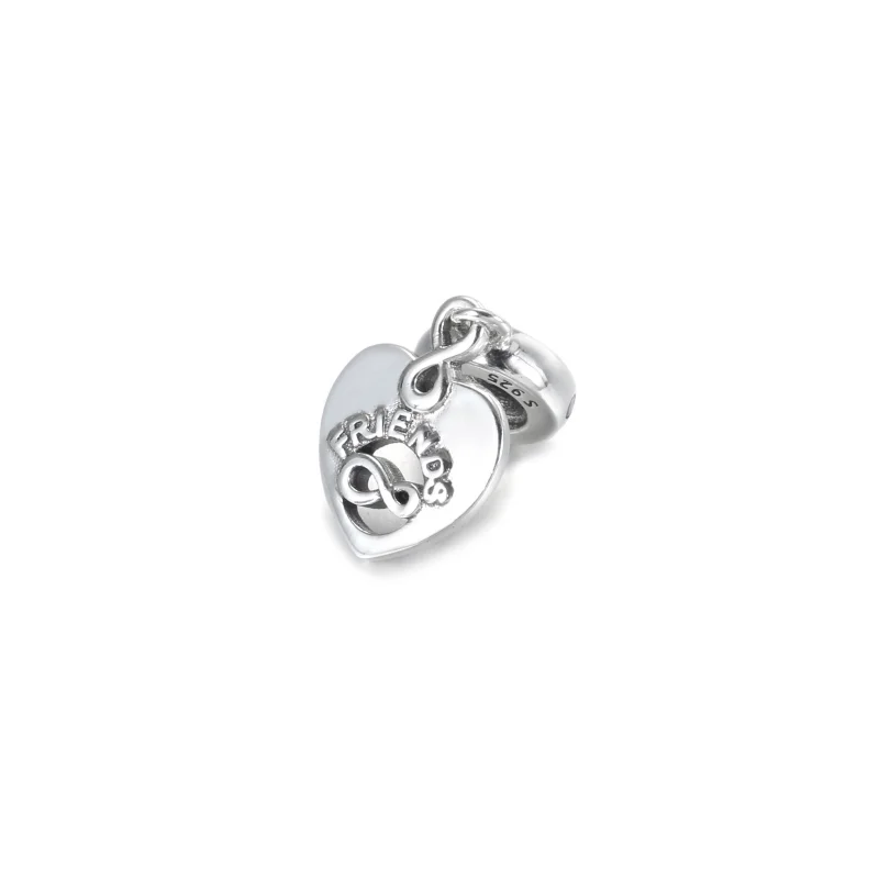 (imagem para) Charm Pendente Coração Amigas Para Sempre - 799294C01 - Visualizar 4