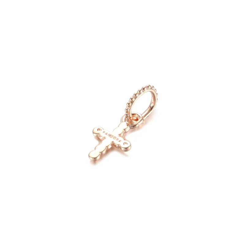 (imagem para) Charm Pendente De Cruz Em Contas - Pandora Rose™ - Visualizar 3