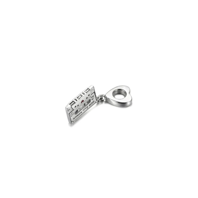 (imagem para) Charm Pendente Fita Cassete Vintage - 799295C01 - Visualizar 4