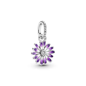 (imagem para) Charm Pendente Flor Margarida Roxa - 798771C01