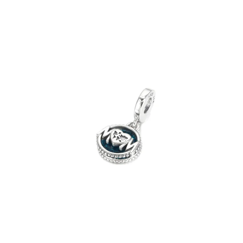 (imagem para) Charm Pendente Mamae Com Globo Em Glitter Pandora - 799368C01 - Visualizar 3