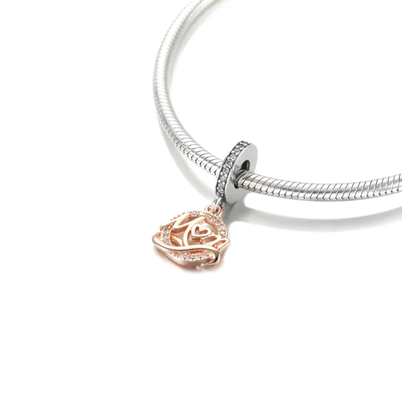 (imagem para) Charm Pendente Mamae Em Dois Tons Pandora - 789374C01 - Visualizar 5