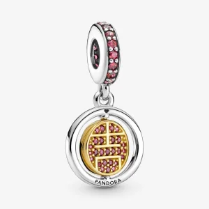 Charm Pendente Spinning Lucky Pandora - 769282C01 (imagem para) Charm Pendente Spinning Lucky Pandora - 769282C01